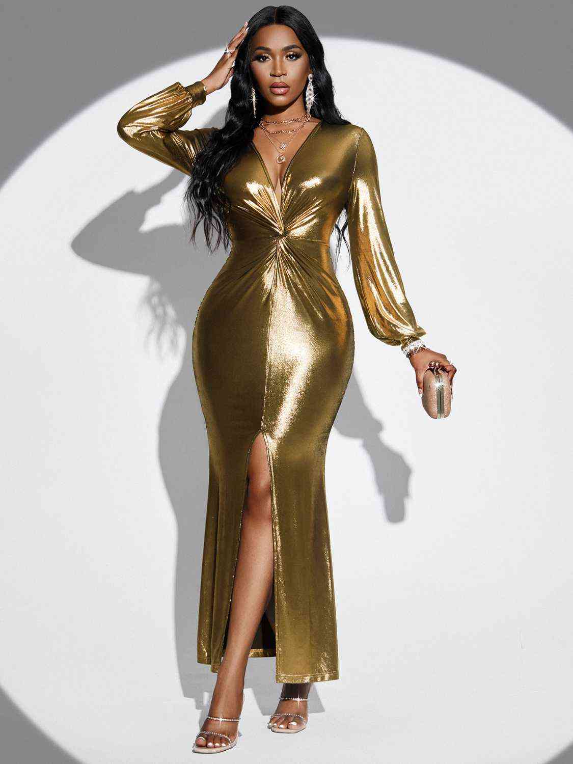 Gold Dress